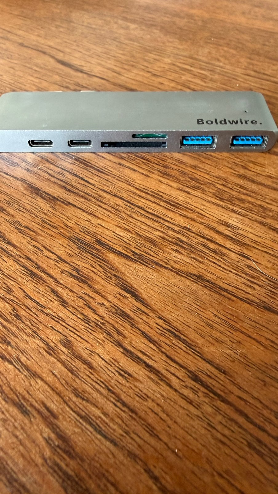 MacBook dock USB-C hub - HDMI, (micro +) SD, USB-B , USB-C, Computers en Software, Ophalen, Gebruikt, USB-hub, Laptop