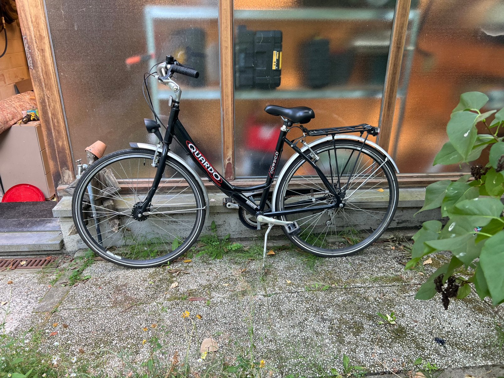 Damesfiets quardo, Vélos & Vélomoteurs, Vitesses, Frein sur jante, Enlèvement, Utilisé