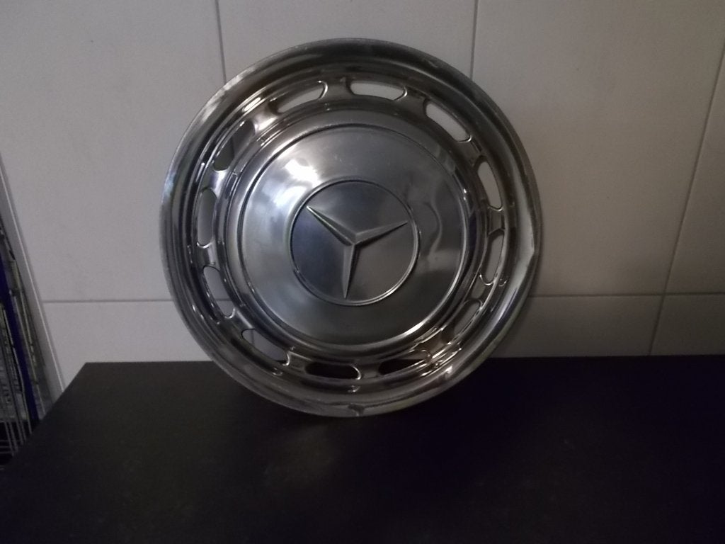 Mercedes vintage wieldeksels, Ophalen, Gebruikt, Mercedes-Benz
