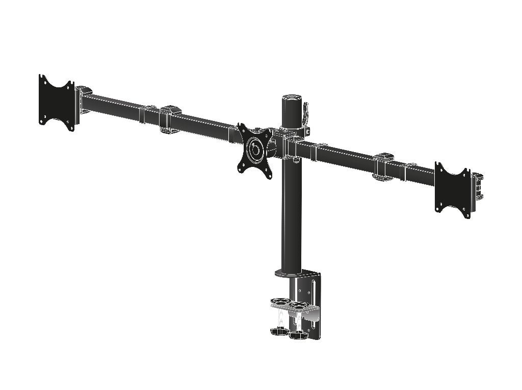 Driedubbele monitor arm, Computers en Software, Ophalen, Nieuw, In hoogte verstelbaar