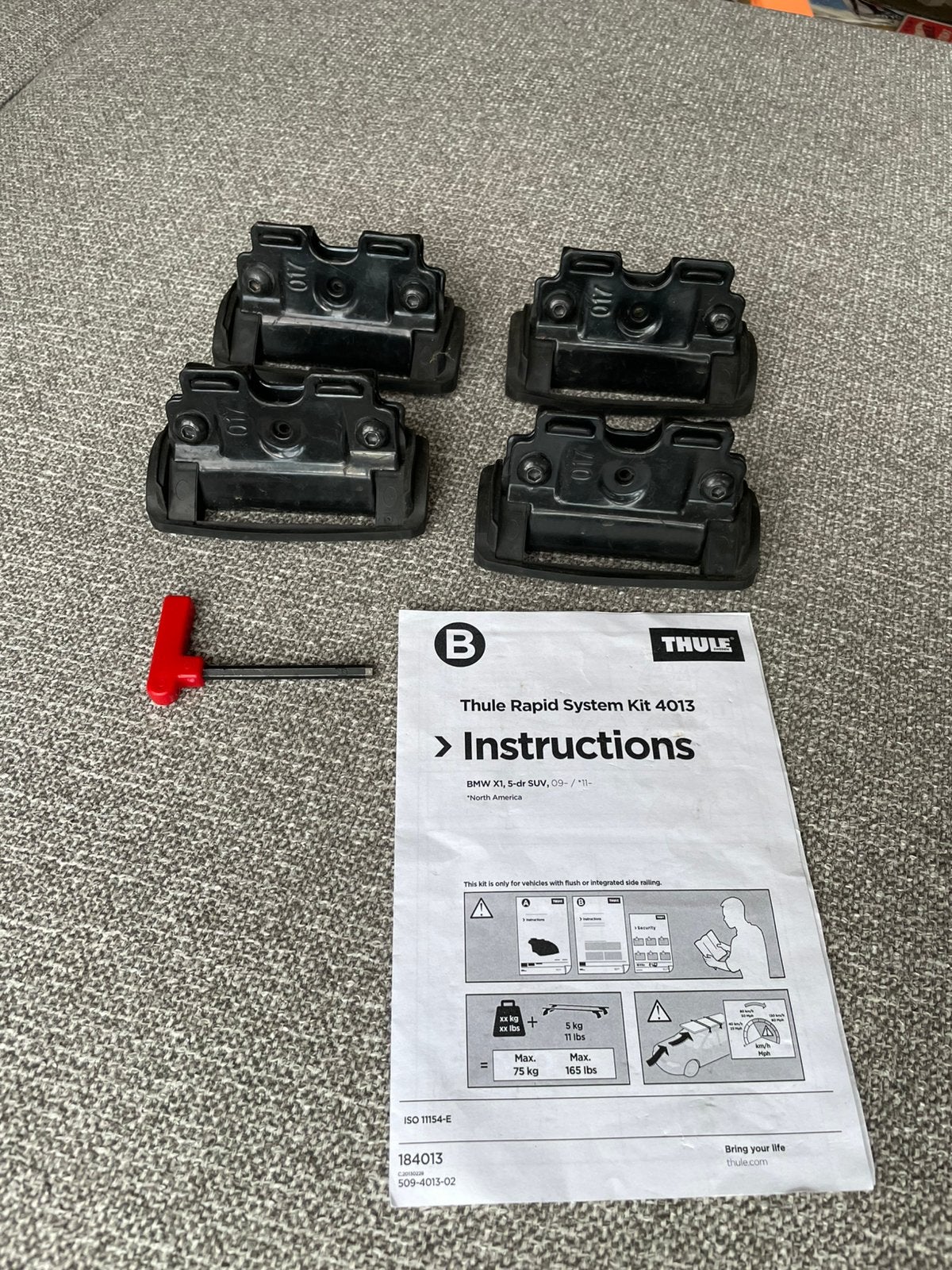 Thule rapid system kit 4013, Autos : Divers, Enlèvement ou Envoi, Comme neuf
