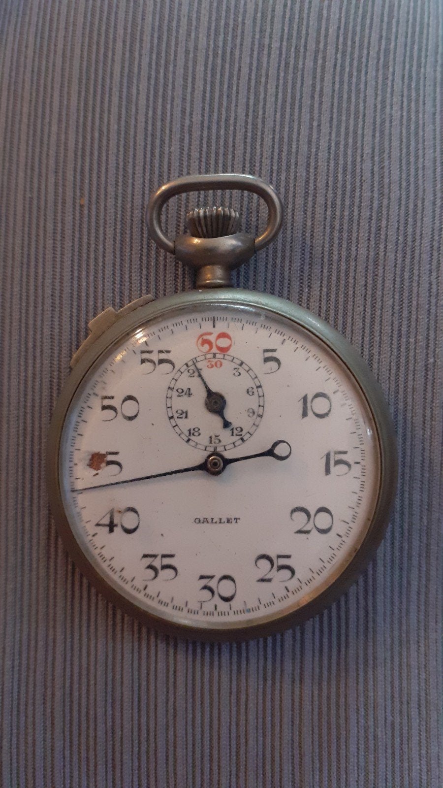 ancien chronomètre a restaurer ou pour pièces (26), Verzamelen, Ophalen of Verzenden, Gebruikt
