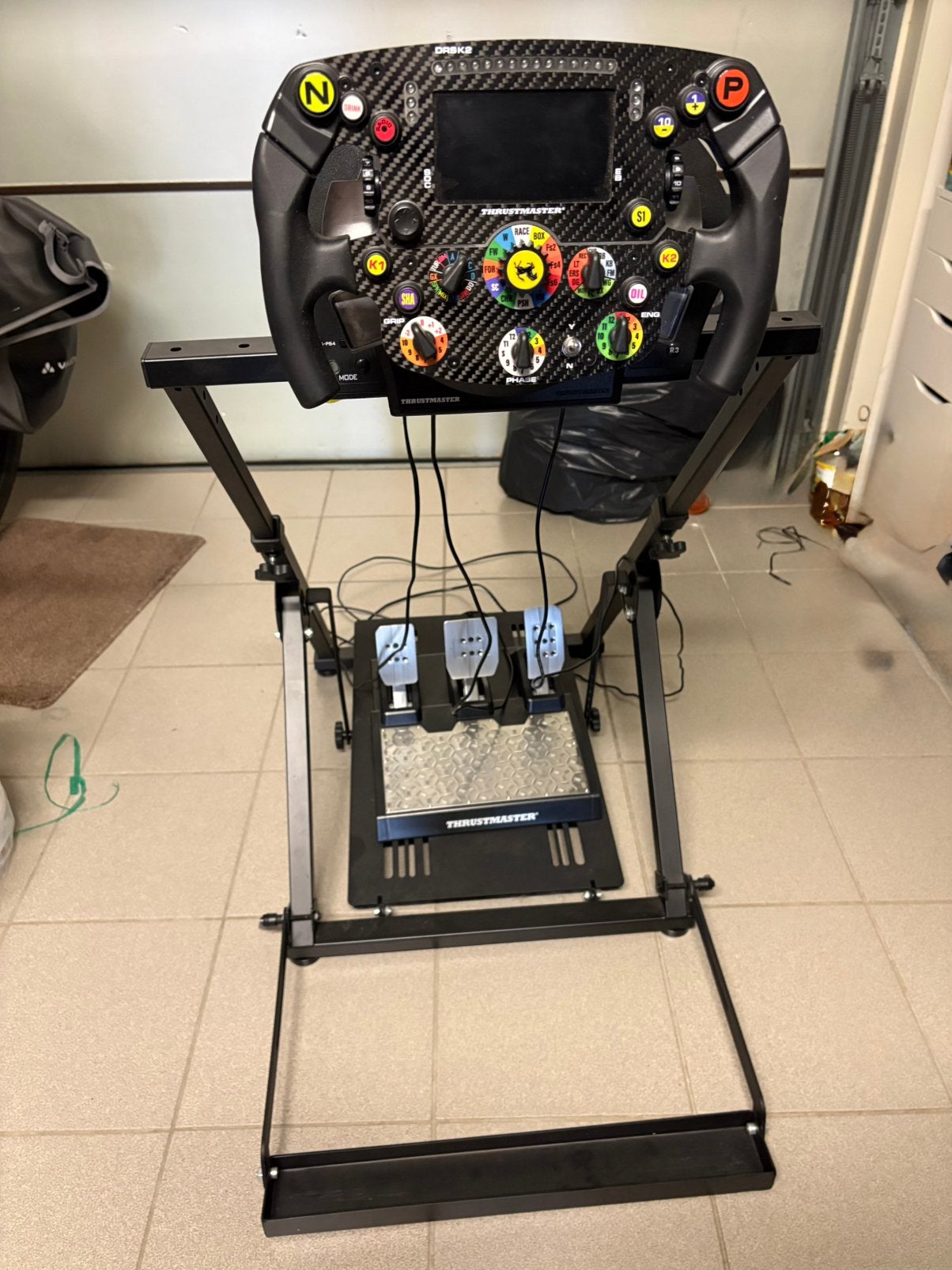 Complete Sim Racing Set -  T300 + Ferrrari SF100 + T-LCM, Computers en Software, Joysticks, Zo goed als nieuw, Ophalen