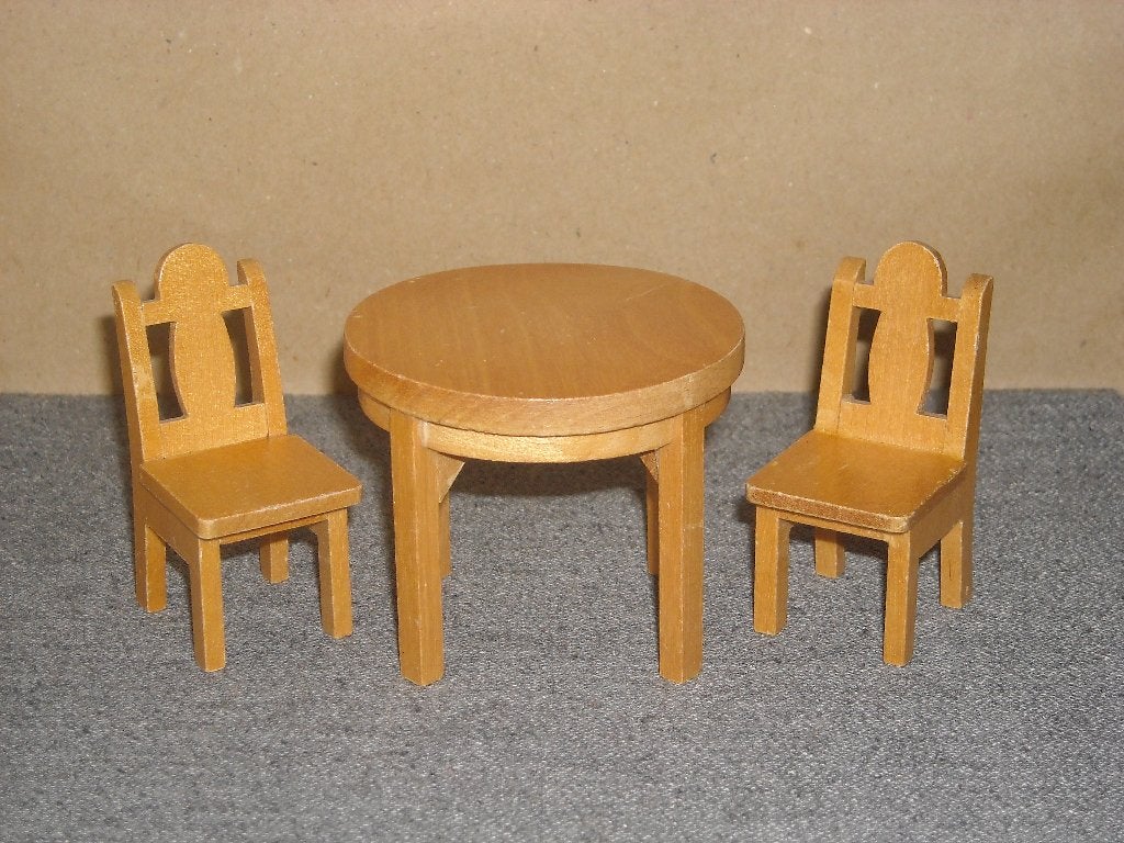 Lundby tafel en 2 stoelen, Verzamelen, Ophalen of Verzenden, Gebruikt