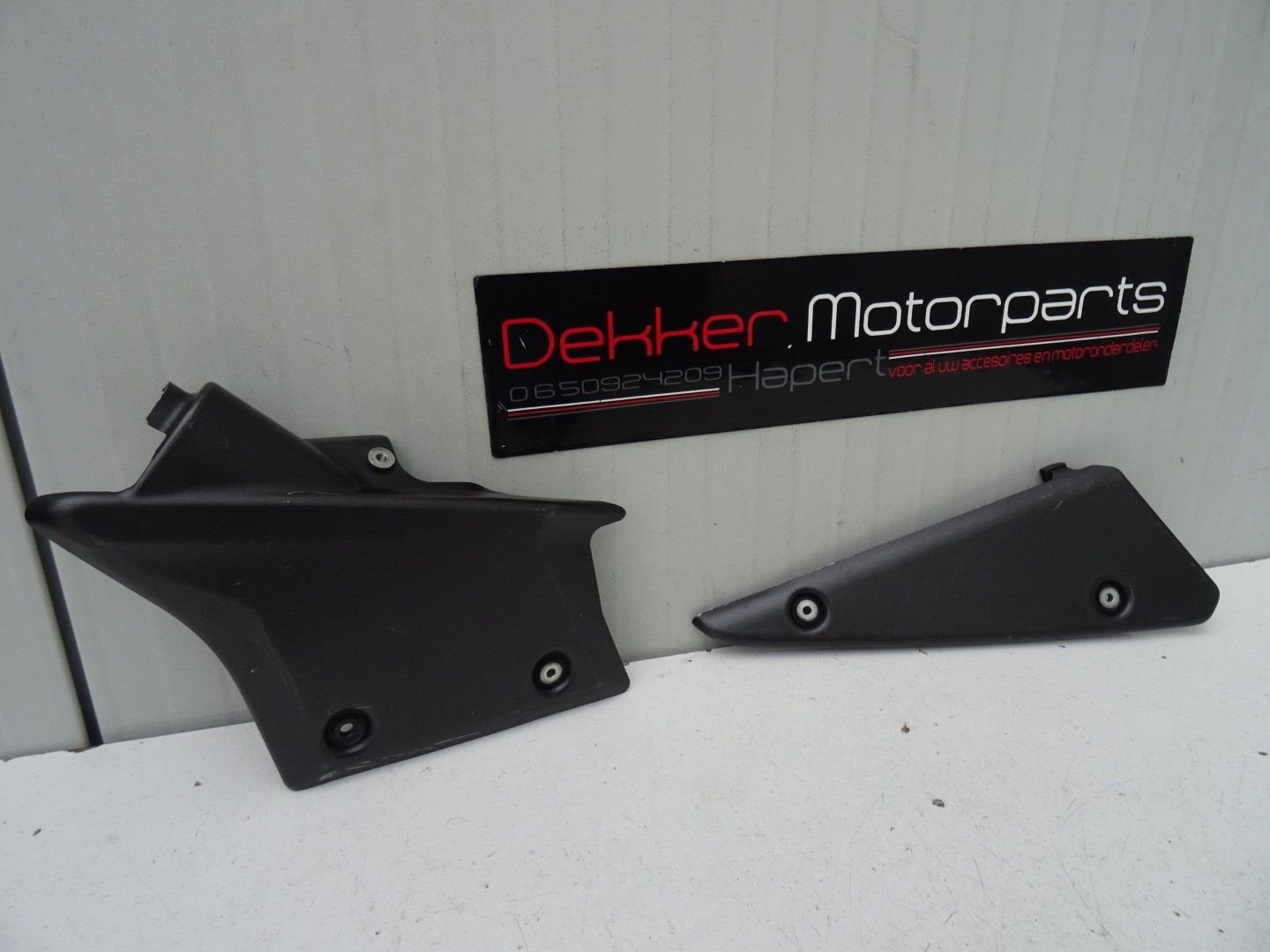Catalisator / Uitlaat Afwerkkappen Kawasaki ZX6R Ninja 2009, Motoren, Gebruikt, -, -, Ophalen of Verzenden