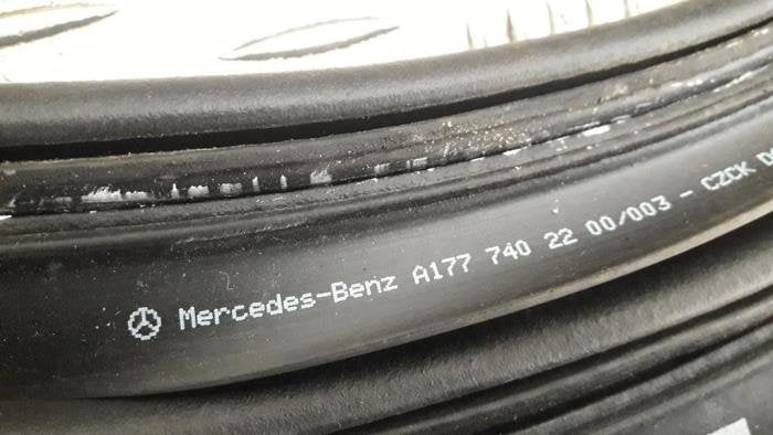 Achterkleprubber van een Mercedes A-Klasse, Gebruikt, -, Ophalen of Verzenden, -