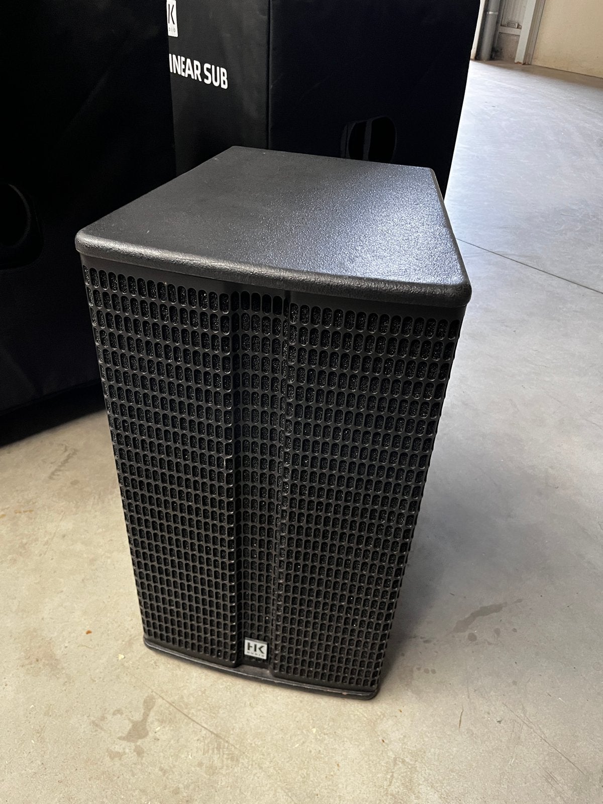 HK Audio Linear 3 set 2x top, 2x subwoofer, Audio, Tv en Foto, Luidsprekerboxen, Zo goed als nieuw, Subwoofer, Ophalen