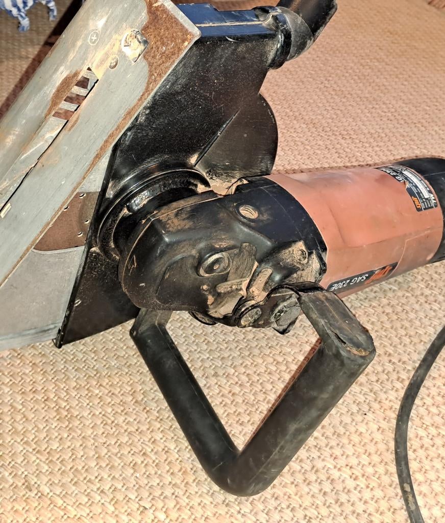 Meuleuse d'angle SPIT SAG 230E avec couvercle anti-poussière, Enlèvement, Comme neuf