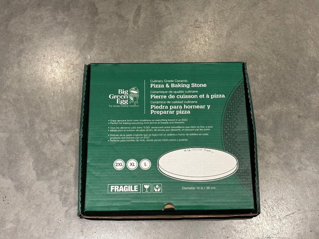 Green Egg Pizza Steen & Peel NIEUW NOOIT GEBRUIKT, Tuin en Terras, Barbecue-accessoires, Ophalen, Nieuw, Big Green Egg