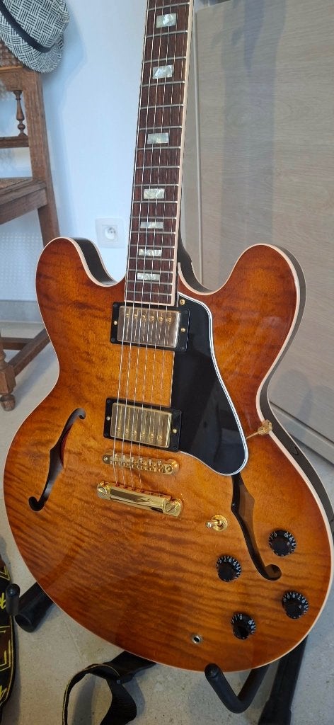 Gibson Memphis ES335 2016, Musique & Instruments, Instruments à corde | Guitares | Électriques, Comme neuf, Semi-solid body, Gibson