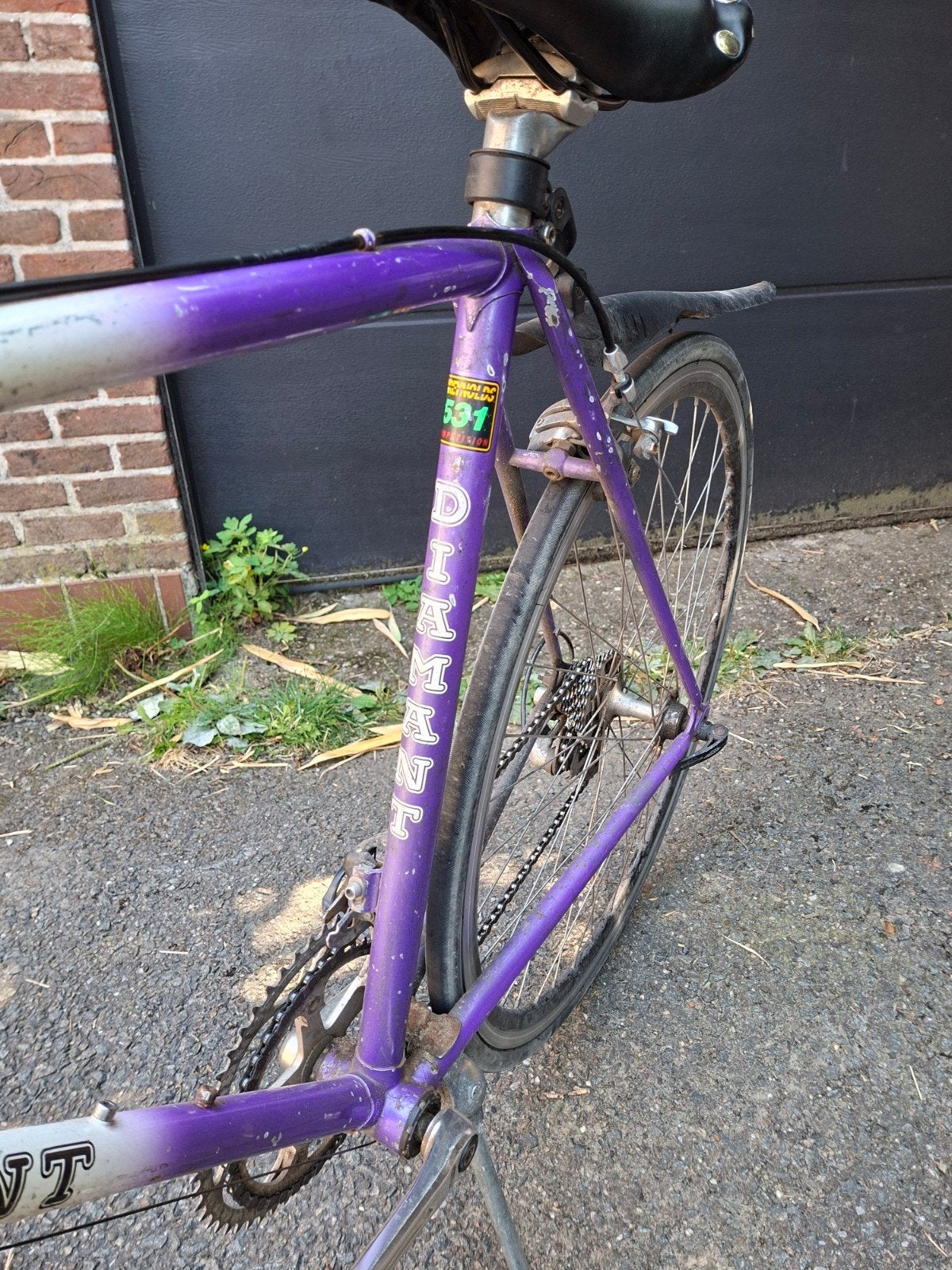 fiets Diamant 28 inch wielen. 9-12 jarigen, Fietsen en Brommers, 28 inch, Gebruikt, Velgrem, 49 tot 53 cm