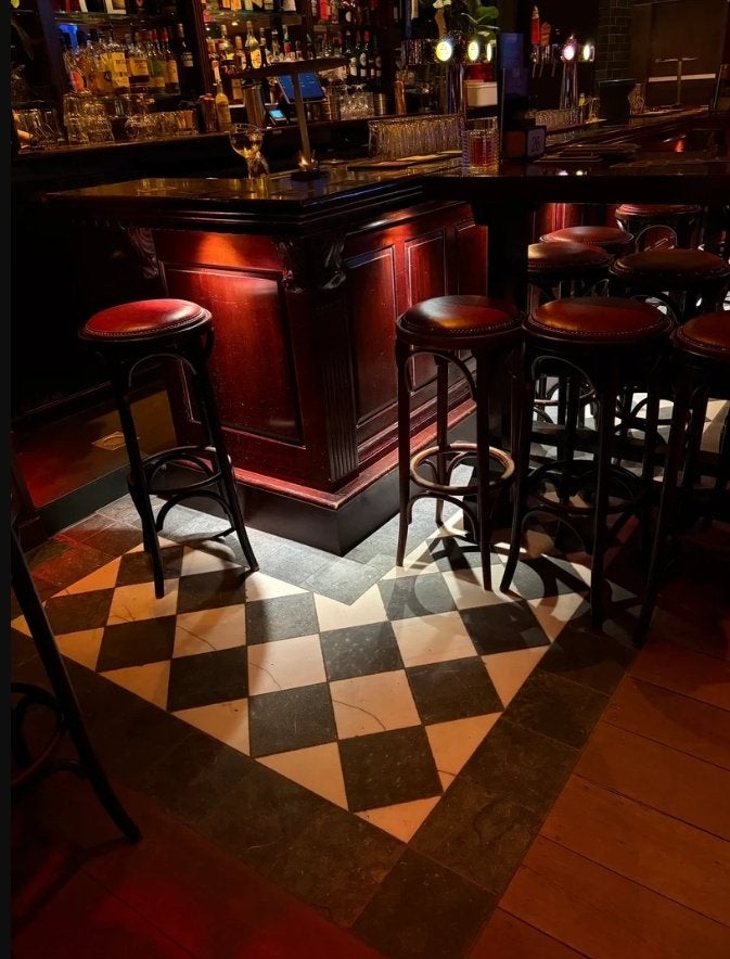 Antique Marble Limestone Checkerboard Tiles Natural Flooring, Ophalen of Verzenden, Nieuw, Overige vormen, Overige materialen