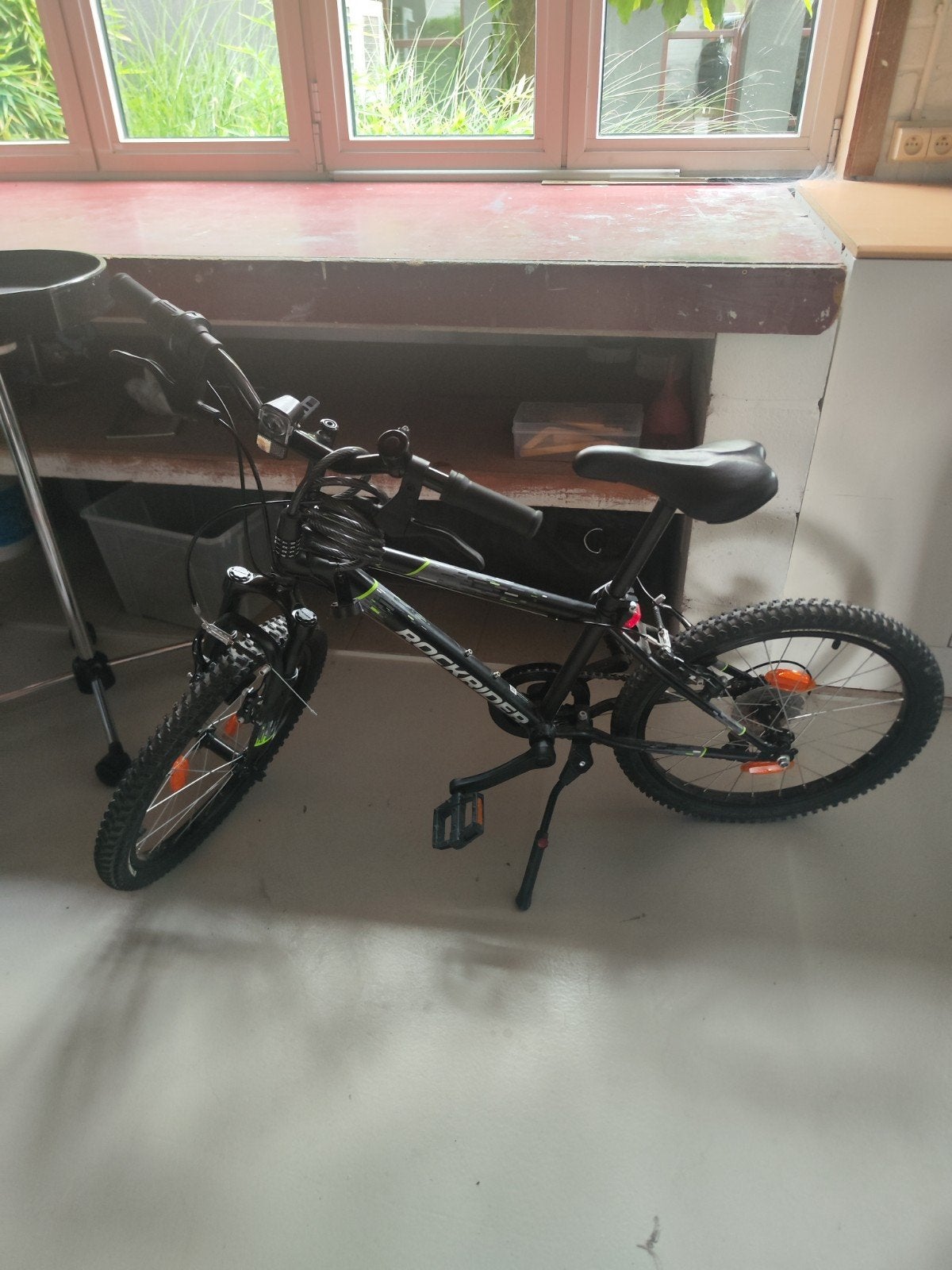 Rockrider st500 fiets, Ophalen
