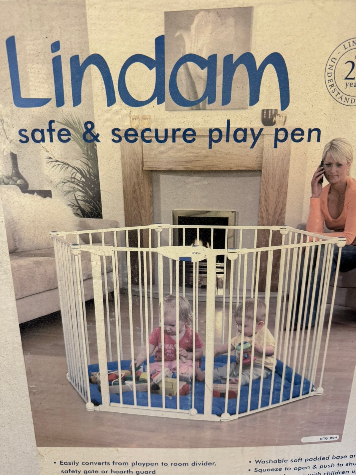 Lindam veiligheidshek, Kinderen en Baby's, Traphekjes, Ophalen, Gebruikt