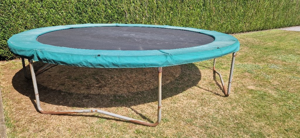 BERG Champion trampoline Ø 420 cm – max. 120 kg, Enfants & Bébés, Jouets | Extérieur | Trampolines, Enlèvement, Utilisé