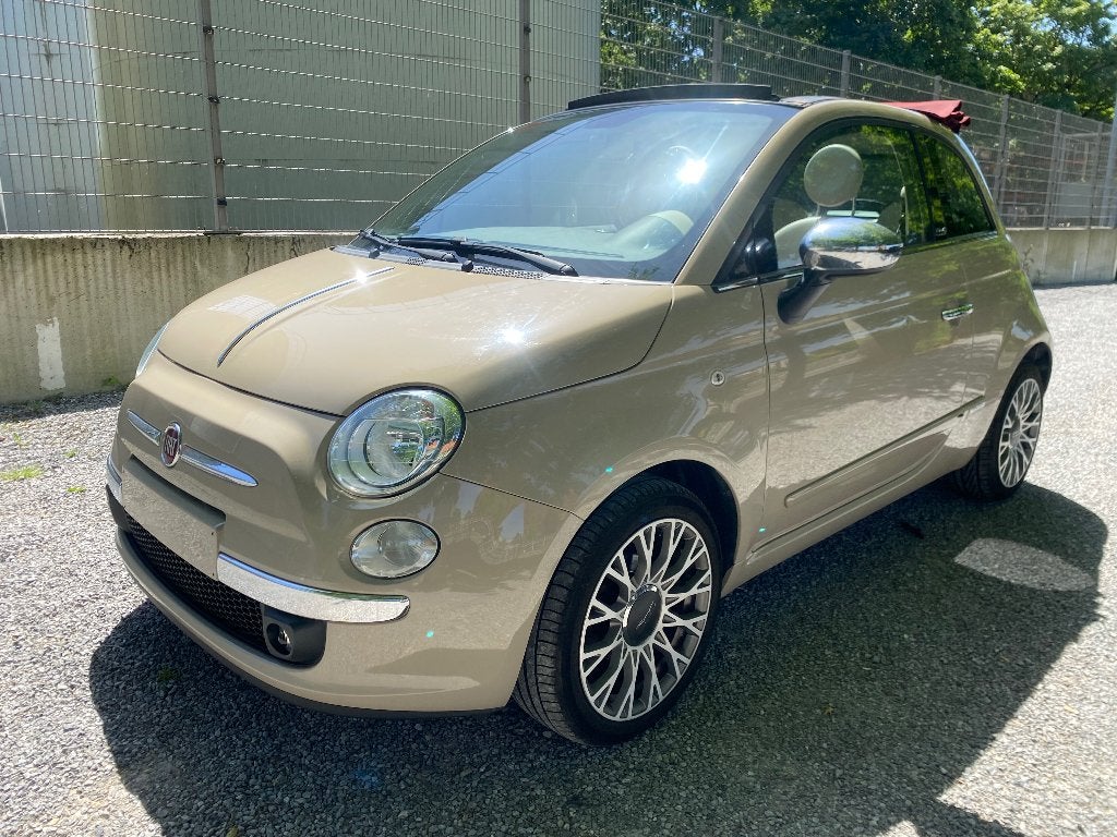 Fiat 500C Lounge euro6 109000km benzine Airco velg 1e prop, Auto's, Fiat, Voorwielaandrijving, 4 zetels, Euro 6, 4 cilinders