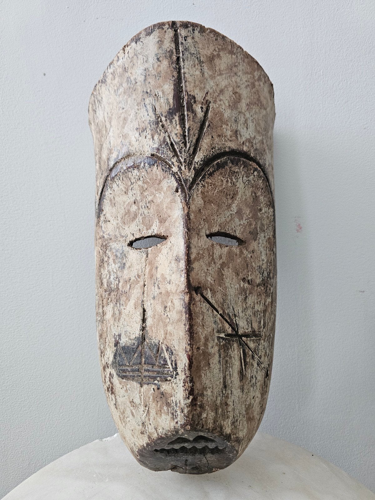 masque Fang en bois du Gabon 35cm, Hout, Gesneden, Afrika, Masker