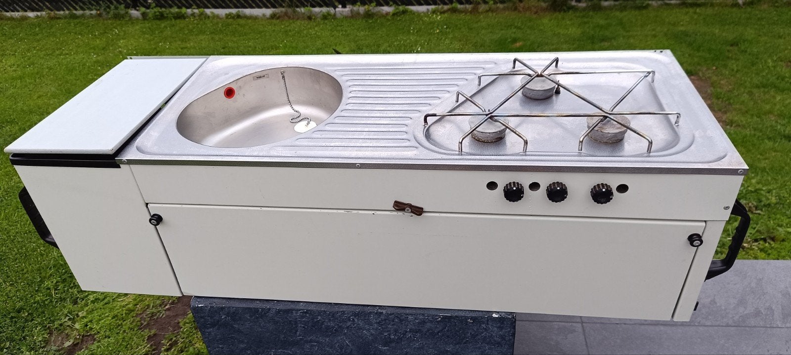 Cuisine transportable, Enlèvement