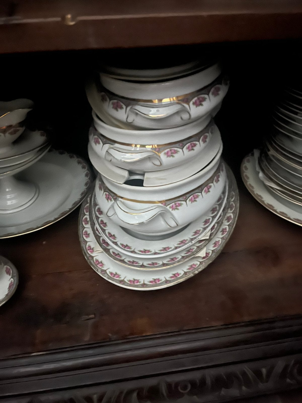 Servies , echt antiek, Ophalen
