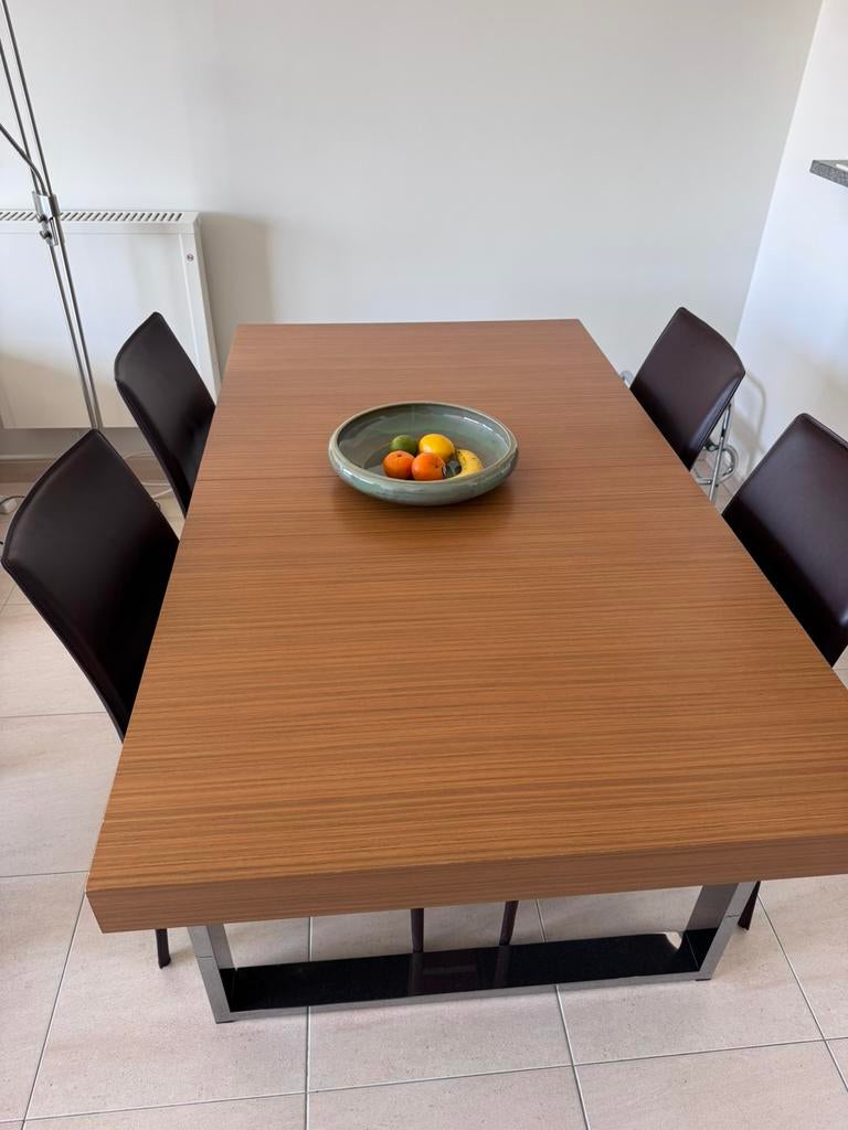 Table en bois, Maison & Meubles, Salles à manger complètes, Enlèvement, Comme neuf