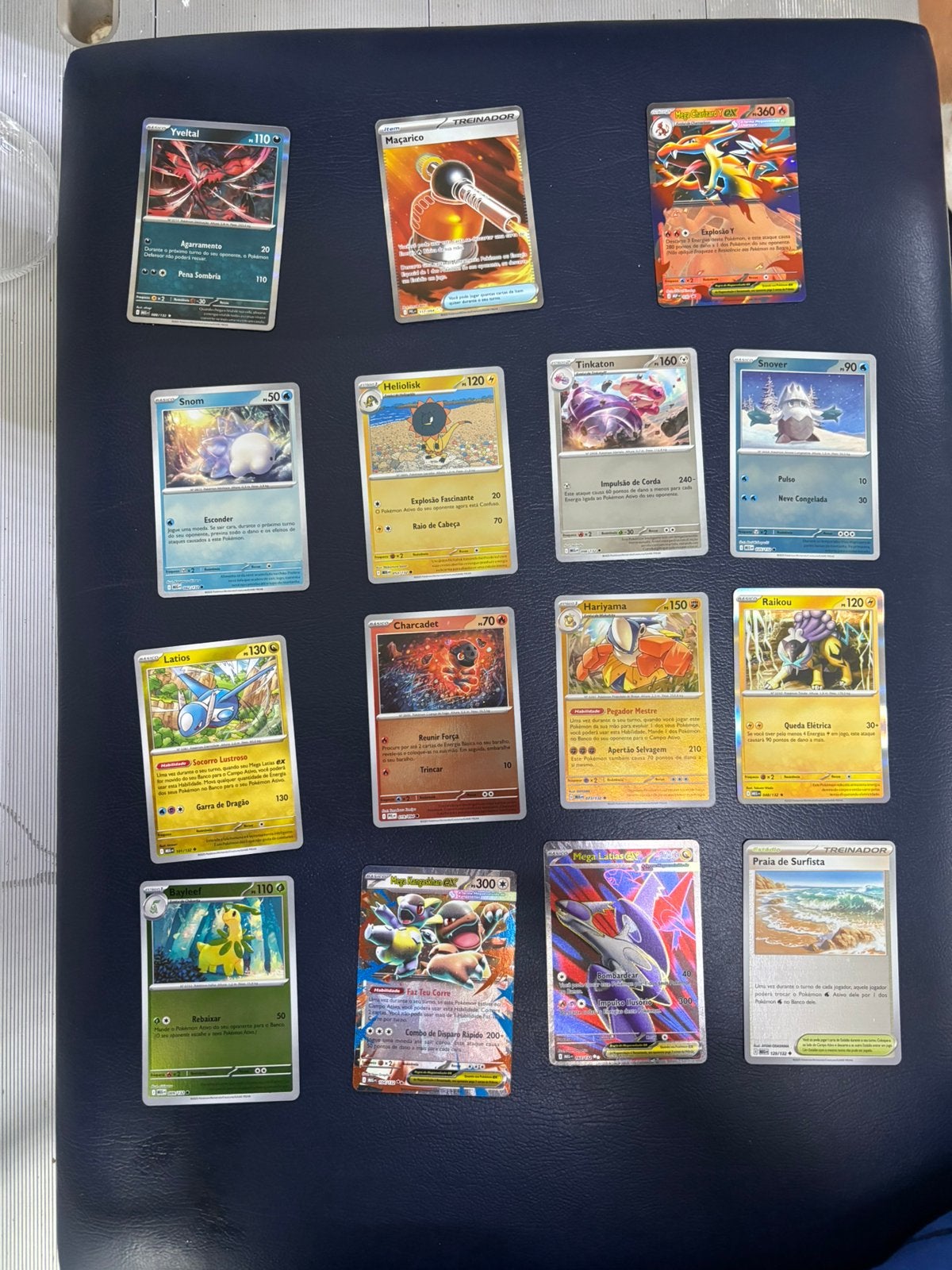 Pokemon kaarten, gekocht op de luchthaven in sao paulo, Hobby en Vrije tijd, Ophalen of Verzenden, Zo goed als nieuw