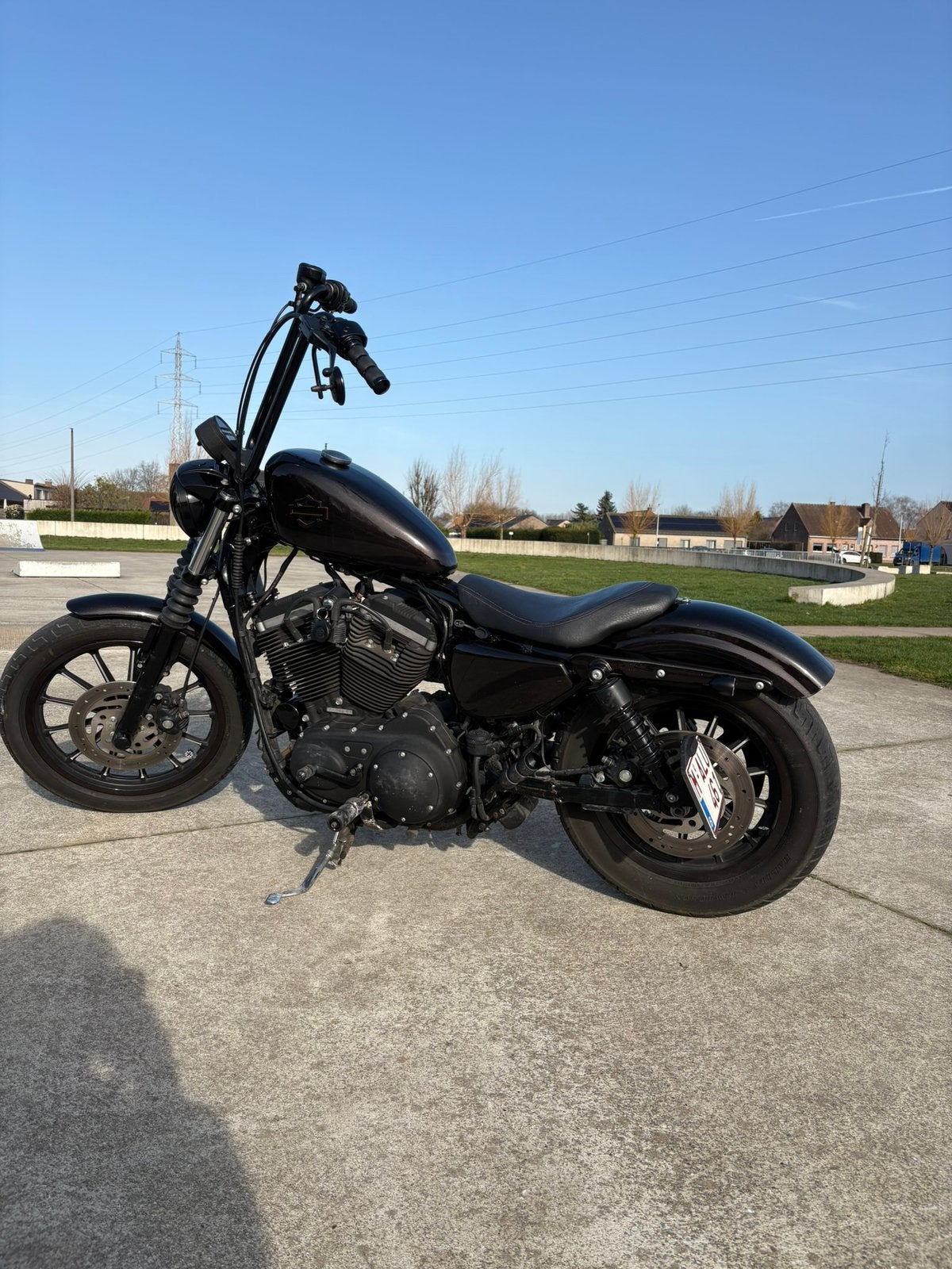Harley sportster 883, Occasion, Handgeschakeld, Chopper, Motorrijbewijs A