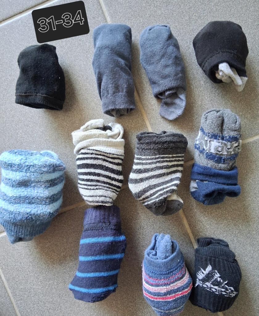 Set sokken kousen maat 31-34, Kinderen en Baby's, Babykleding | Mutsen, Sjaals en Wanten, Ophalen of Verzenden
