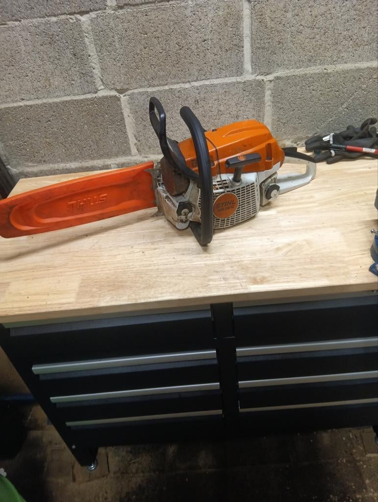 Stihl MS 261, Ophalen