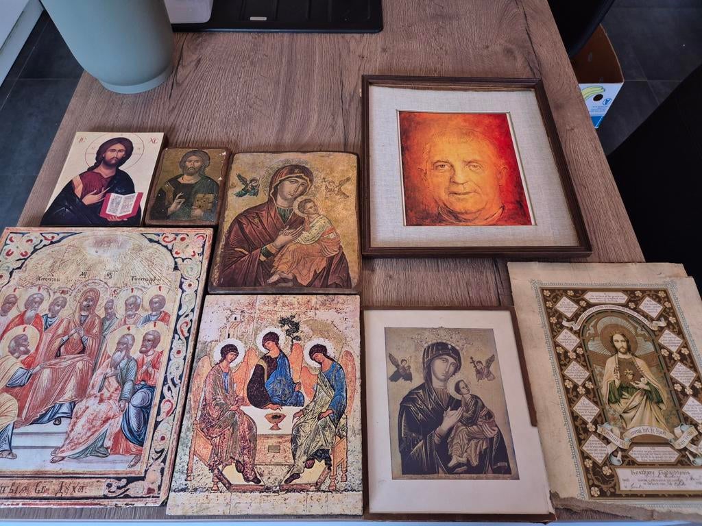 Lot religie, Antiek en Kunst, Antiek | Religieuze voorwerpen, Ophalen of Verzenden