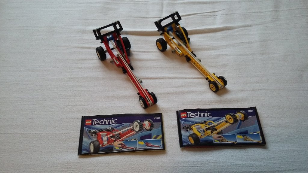 lego technic 2129 en 8205, Lego, Ophalen of Verzenden, Zo goed als nieuw, Complete set