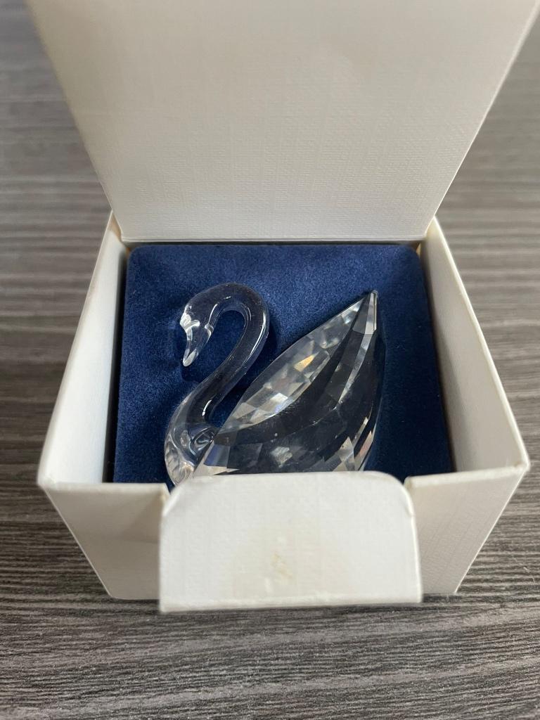 Swarovski, zwaan in doos, Ophalen of Verzenden