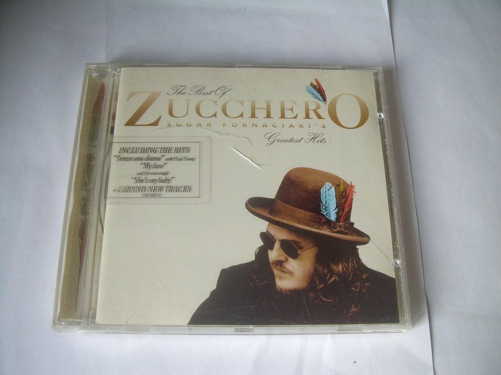 CD - ZUCCHERO - THE BEST OF, Cd's en Dvd's, Cd's | Pop, Ophalen of Verzenden, 1990 - 1999, Zo goed als nieuw