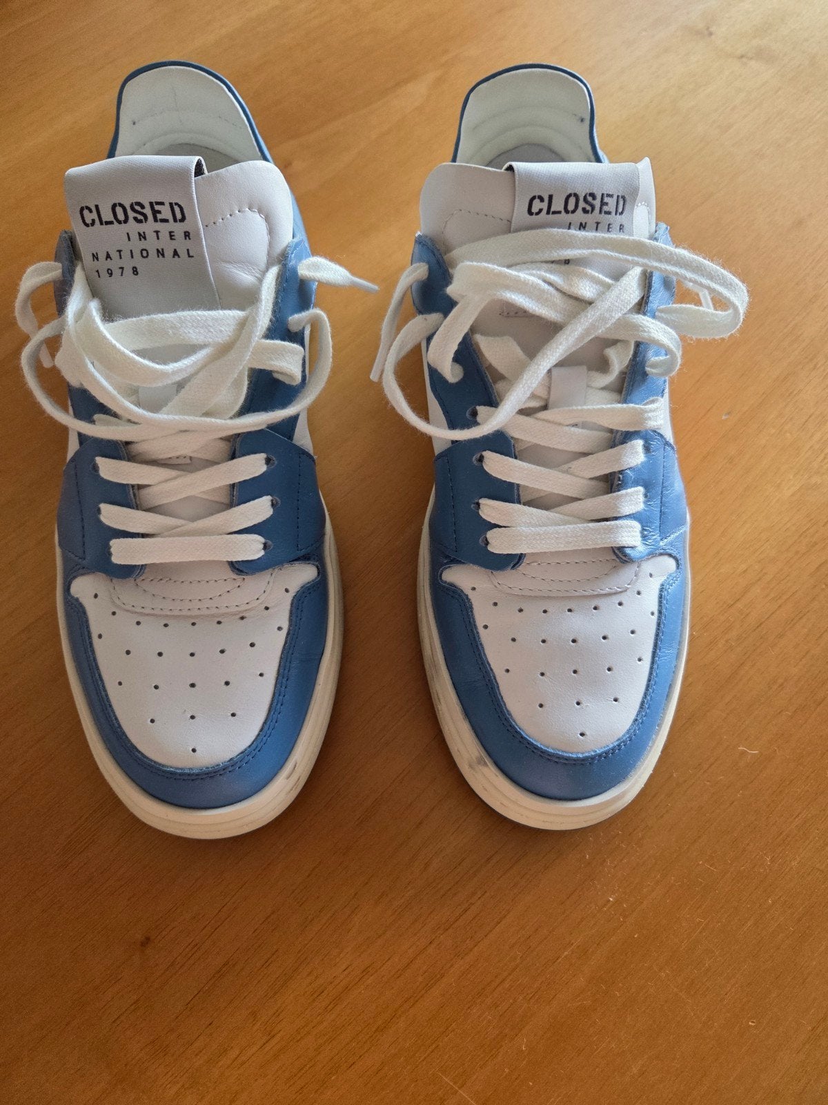 CLOSED leder sneakers dames 36 (valt groot), Ophalen