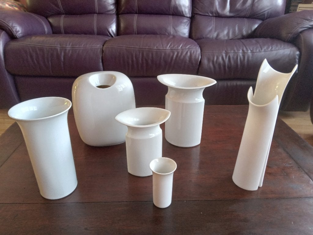 Set van 6 Rosenthal-vazen, Antiek en Kunst, Ophalen