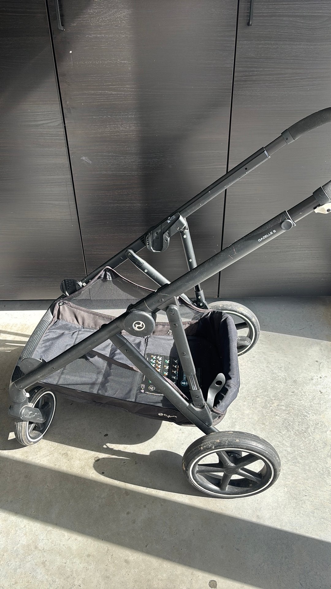 Cybex gazelle s onderstel en maxi cosi adaptoren, Enlèvement, Comme neuf