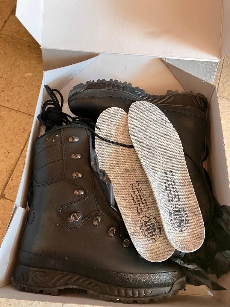 legerboots, Ophalen, Nieuw, Zwart