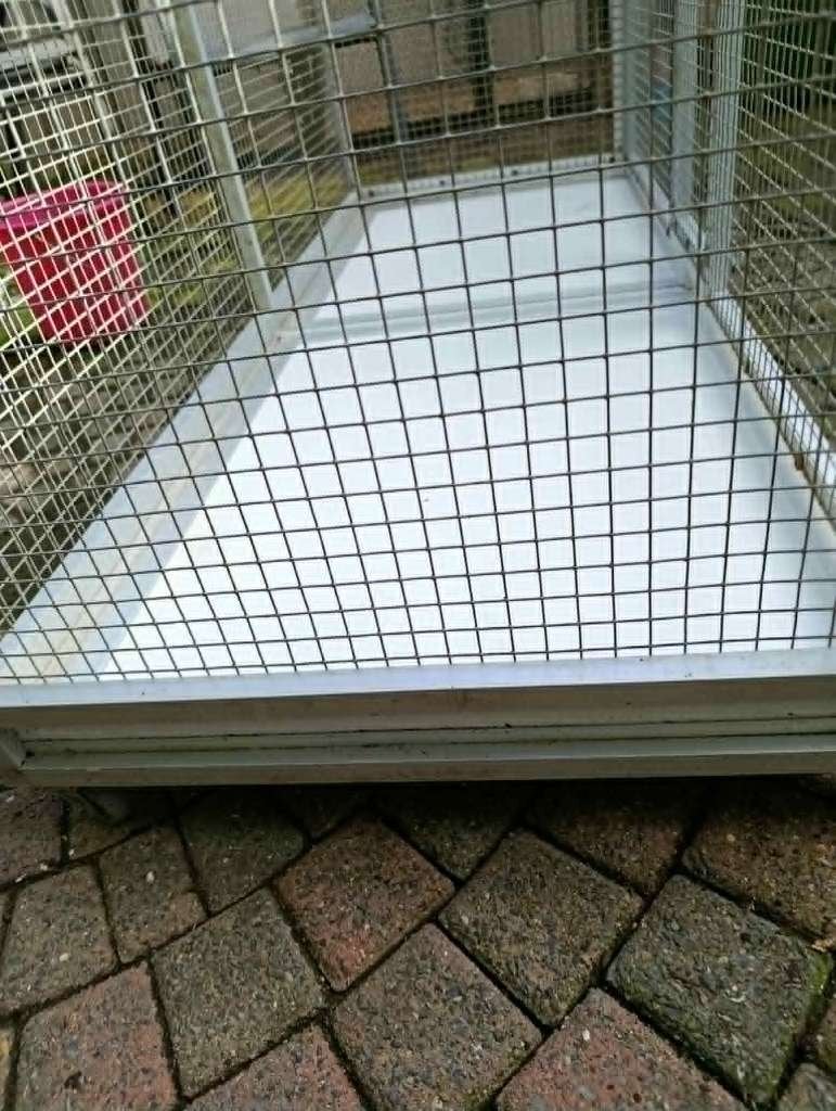 Vogelkooi, Dieren en Toebehoren, Ophalen, Gebruikt, Aluminium, Vogelkooi