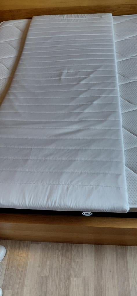 Sur matelas NASFJALLET Ikea 80 x 200 comme neuf, Matelas, 200 cm, Une personne, Comme neuf