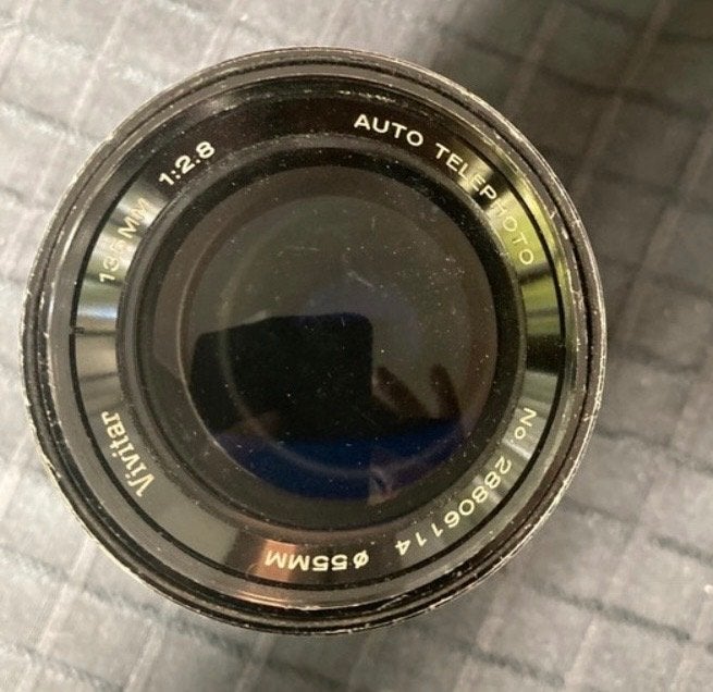Vivitar Lens 135mm f2.8, Audio, Tv en Foto, Overige merken, Gebruikt, Autofocus, Overige typen