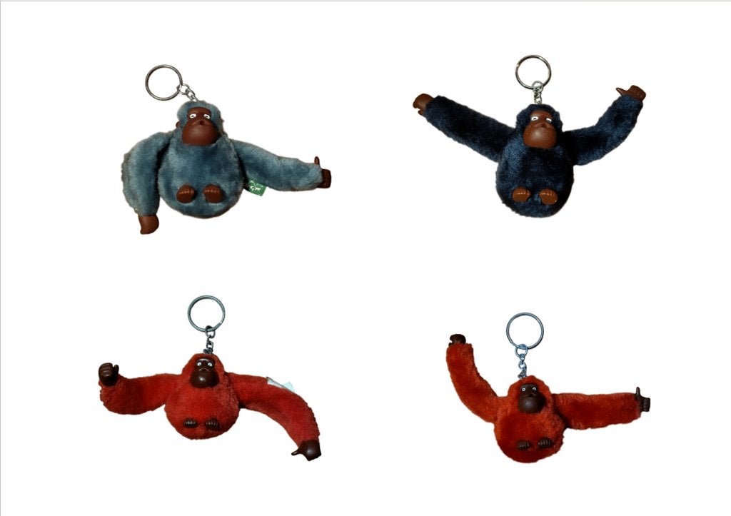 7 officiële Kipling apensleutelhangers (prijs 4€ /5€ / 8€), Ophalen, Gebruikt, Dier of Natuur