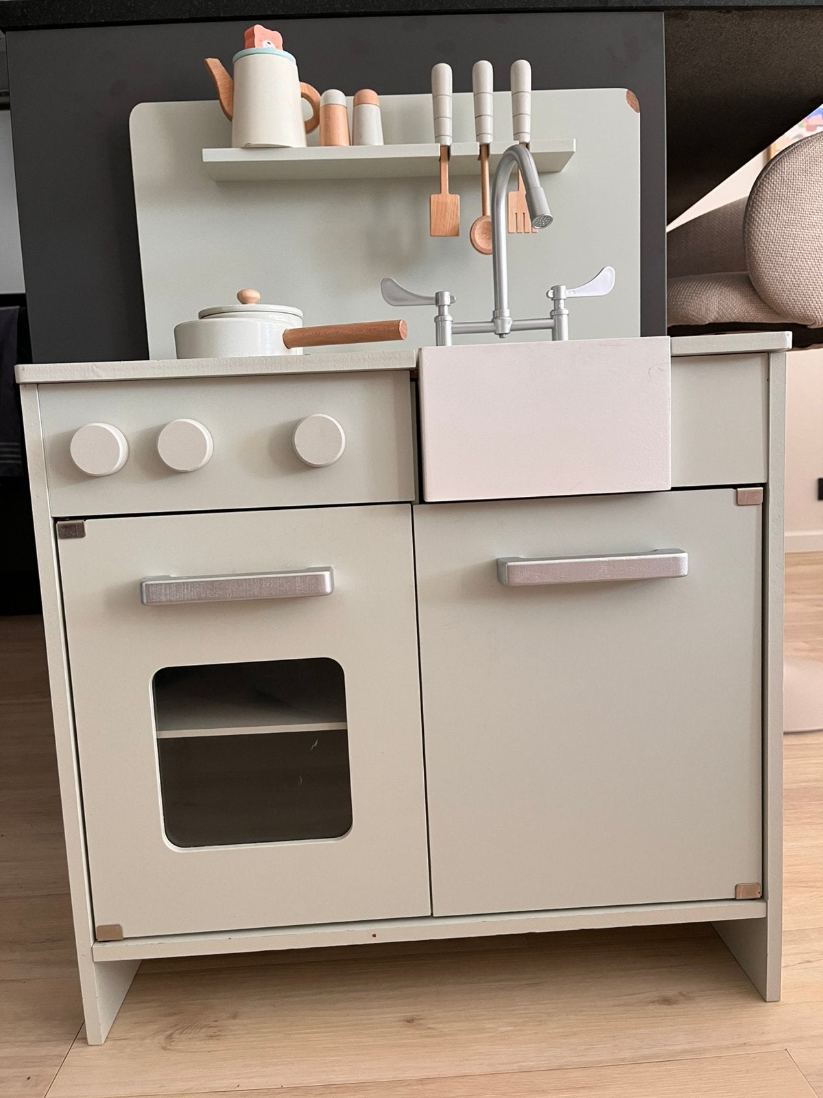 Houten speelkeukentje Petite Amélie, Enlèvement, Utilisé, Bois, Jouer à la cuisine