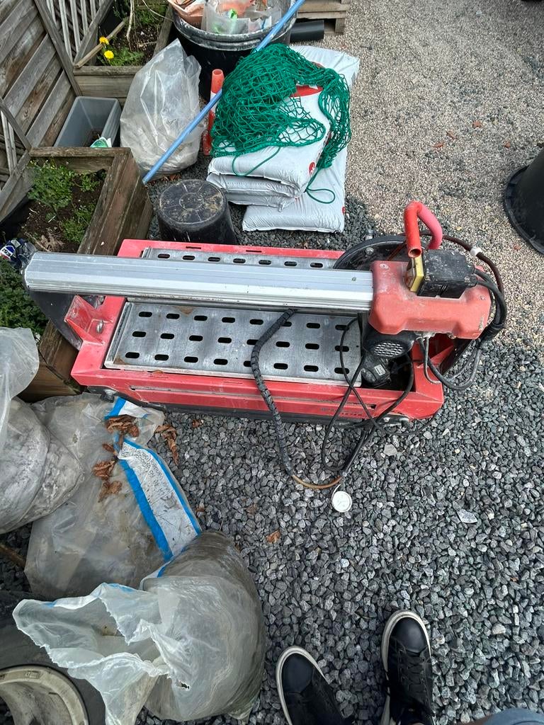 Tegelsnijder Husqvarna TS 73 R, Tuin en Terras, Heggenscharen, Ophalen, Zo goed als nieuw