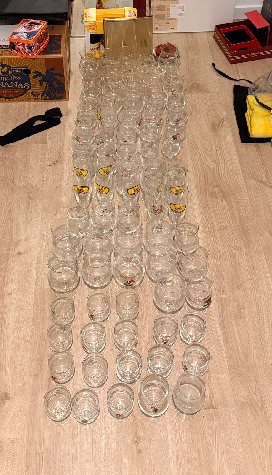 Glazen chouffe, Verzamelen, Ophalen, Zo goed als nieuw