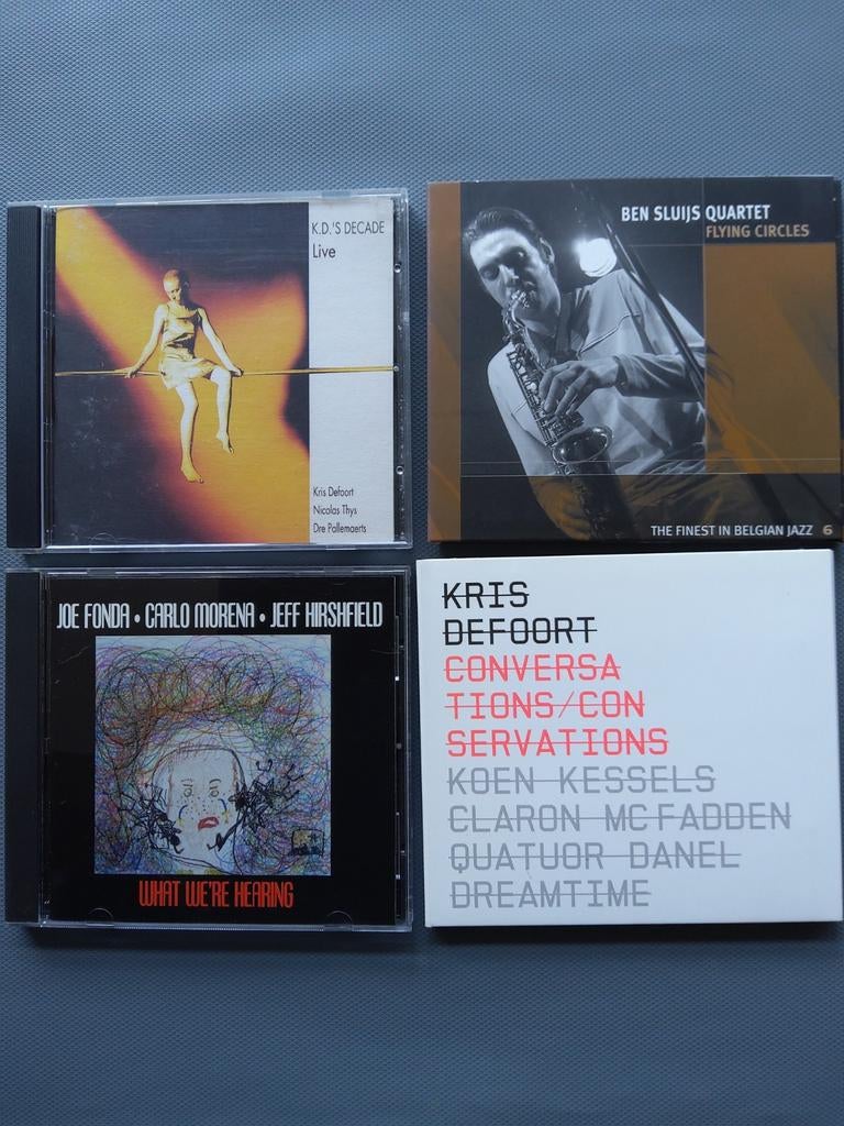 W.E.R.F. RECORD LABEL THE FINEST IN BELGIAN JAZZ (5€ per CD), Cd's en Dvd's, Cd's | Jazz en Blues, Ophalen of Verzenden, Jazz
