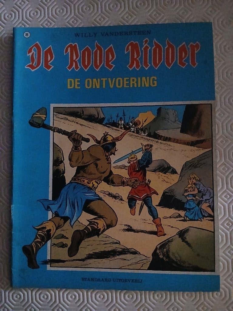 De Rode Ridder ongekleurde reeks 1ste drukken (1980/1983), Willy vandersteen, Ophalen of Verzenden, Zo goed als nieuw, Meerdere stripboeken