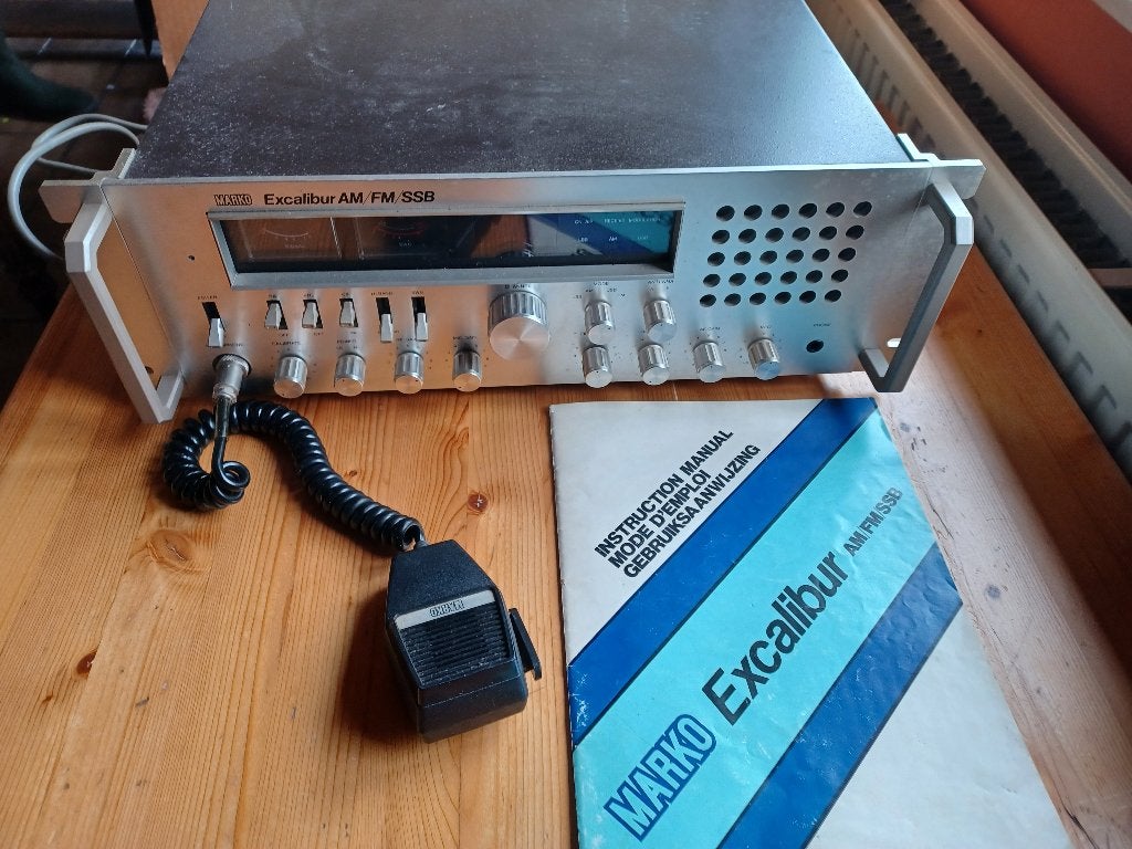 CB radio MARKO Excalibur AM/FM/SSB, Telecommunicatie, Zenders en Ontvangers, Ophalen, Zo goed als nieuw, Zender en Ontvanger