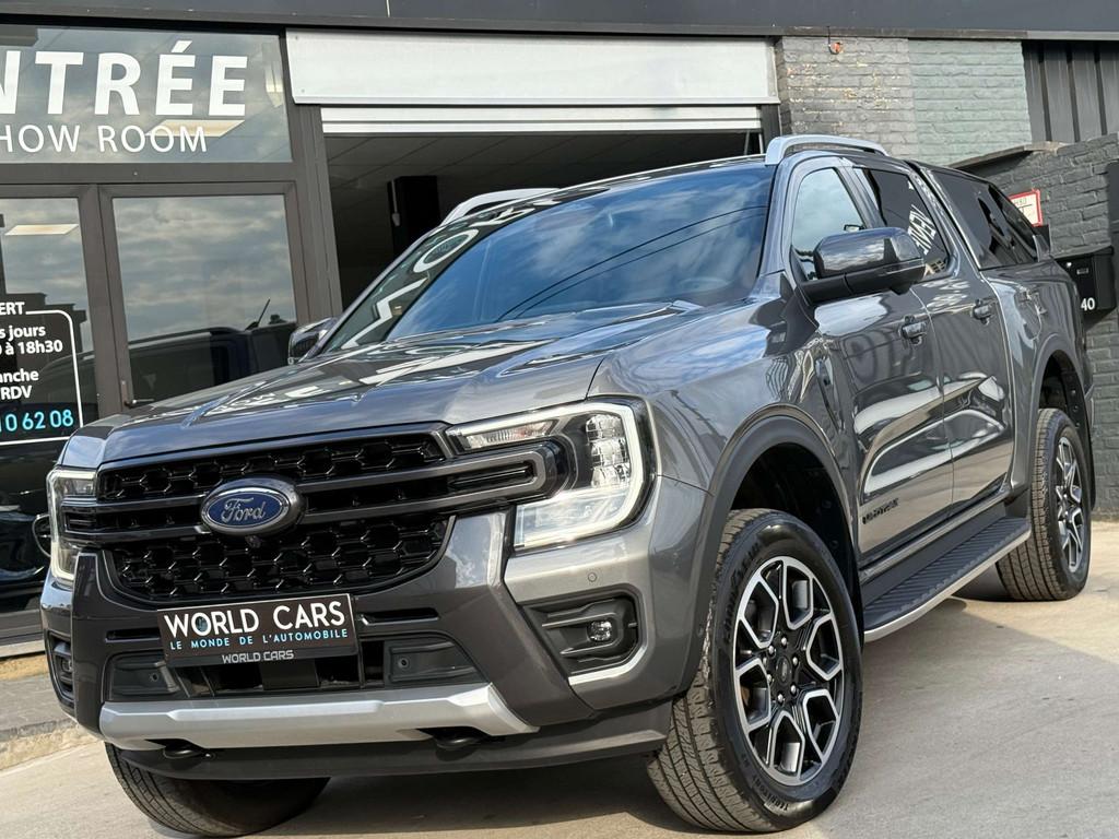 Ford Ranger 3.0 EcoBlue e-4WD WILDTRAK TVAC*BTWIN - COCKPIT, Autos, Ford, Cuir, Argent ou Gris, Achat, Entreprise