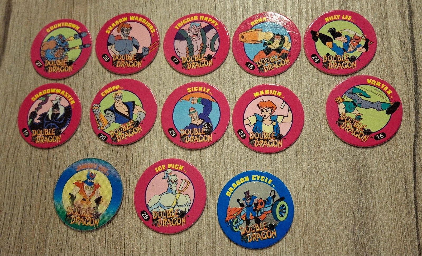 Fate Flippo Slammer Whammer Double Dragon comics Japon, Collections, Flippos, Enlèvement ou Envoi, Flippos en vrac