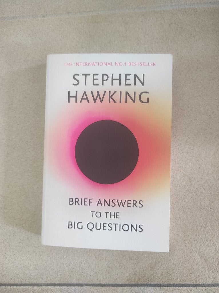 Brief Answers to the Big Questions, Boeken, Ophalen, Zo goed als nieuw, Stephen Hawking, Natuurwetenschap