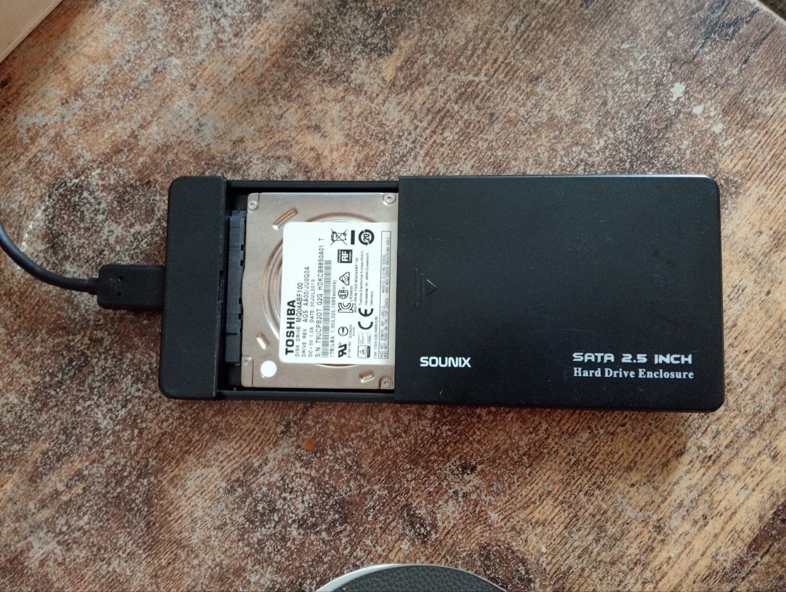 harde schijf met externe module voor in de pc/laptop, Computers en Software, Ophalen of Verzenden, Laptop